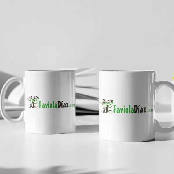 minimal mockup featuring two 11 oz coffee mugs standing on a white table 397 el 1 e1595123661843